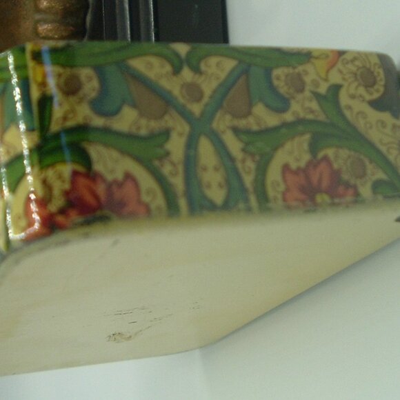 Italian Florentine lacquer trinket box (small for rings or earrings) LOVELY! - Picture 7 of 7